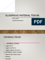 Klasifikasi Material Teknik