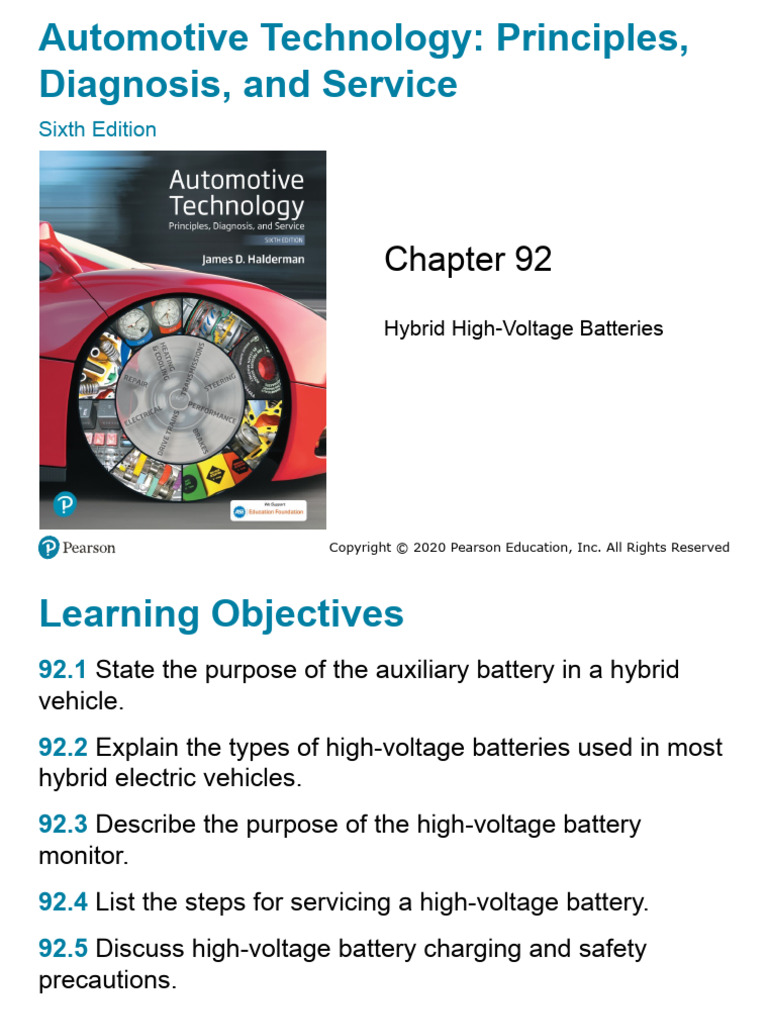 Automotive Technology Principles Diagnosis And Service 6th Edition