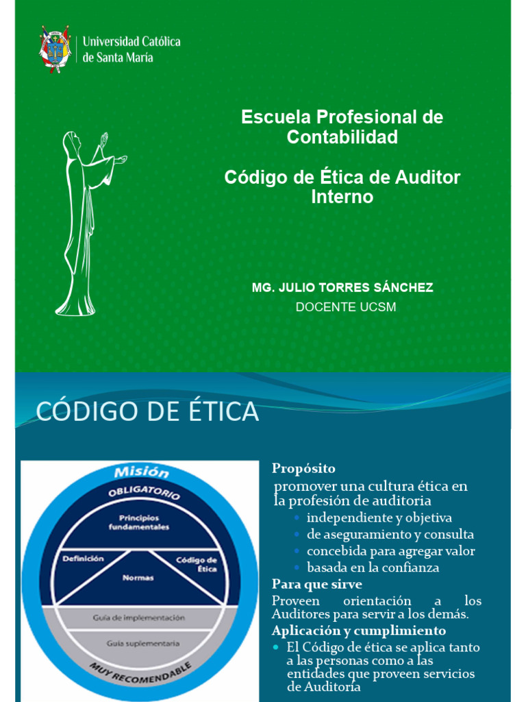 Código de Ética del Auditor Interno | PDF | Auditoría