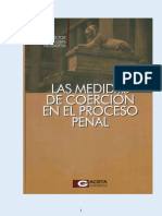 Cubas Villanueva, Víctor - Las medidas de coerción en el proceso penal (Perú)-Gaceta Jurídica (2018)