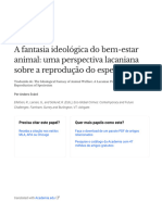 The Ideological Fantasy of Animal Welfare A Lacanian Perspective On The Reproduction of Speciesism - PT