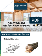 Aula 05. Madeira - Propriedades Mecânicas