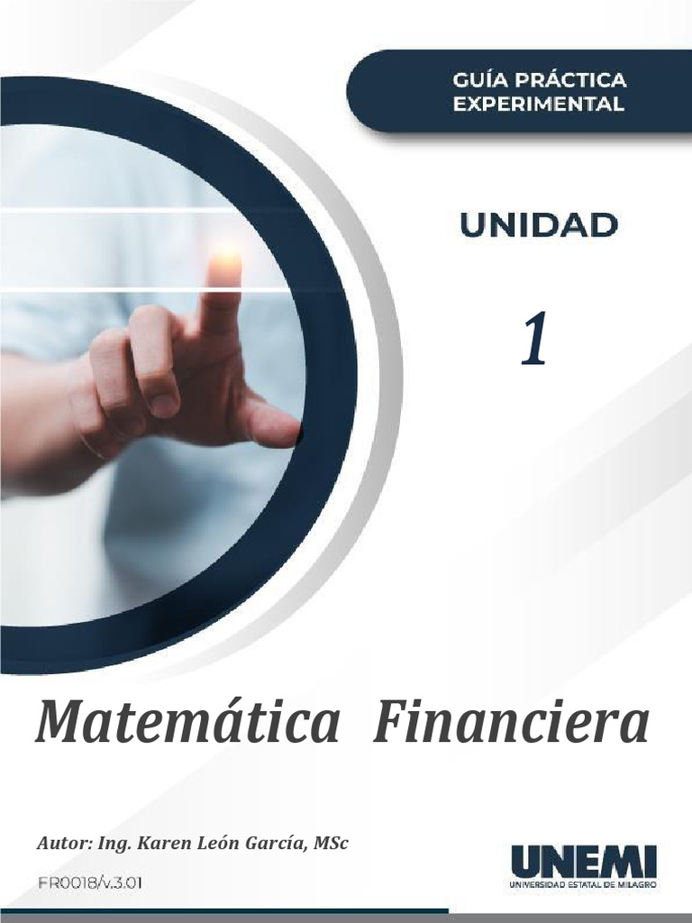 Guía Práctica de Matemática Financiera | PDF