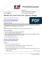 Procedimiento Guiado: 3089 (DTC 4412) - Patrón Sensor Veloc. Cigüeñal No Admisible