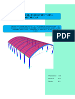 4 - Memoria Calculos Cobertura Metalica