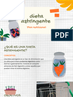 Presentación Plan Nutricional Comida Scrapbook Orgánico Ilustrativo Colorido