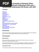 Configuration Example of Dynamic IPsec B