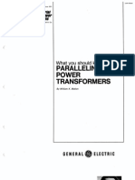 Paralleling Transformer