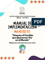 Manual de Implementación Del Manifiesto - IIDHACR