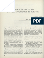 Distribuiçao Das Perdas Nos Transformadores de Potência: Rogério Martins