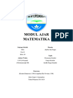 Modul Ajar Unit 10.4 Fungsi Kuadrat