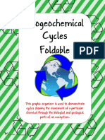 Biogeochemical Foldable