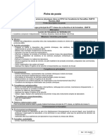 Fiche de Poste - Atrf Bap B Interne - Acad Mie de Versailles - Session 2022 32076