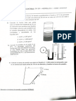 Examen de Hidráulica 1 UAJMS