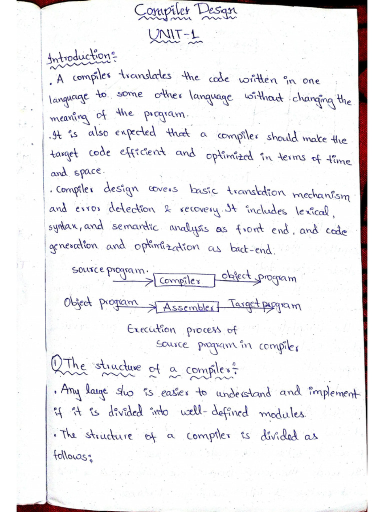 CD Unit 1 | PDF