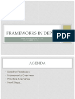 Frameworks in Depth: Mba Consulting Club September 7, 2011