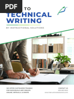 Guide To Technical Writing