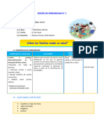 D1 A2 SESION ¿Cómo Las Familias Cuidan Su Salud