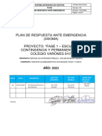 SSTMA P&S PLN04 Plan de Respuesta Ante Emergencia