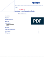 ME Eng 8 Q1 0203 - SG - Organizing Ideas From Expository Texts