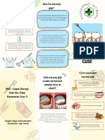 Leaflet Karang Gigi