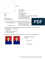 2.1 Form Permohonan Perpanjangan Serifikat Kompetensi-PP SK SDH DIISI