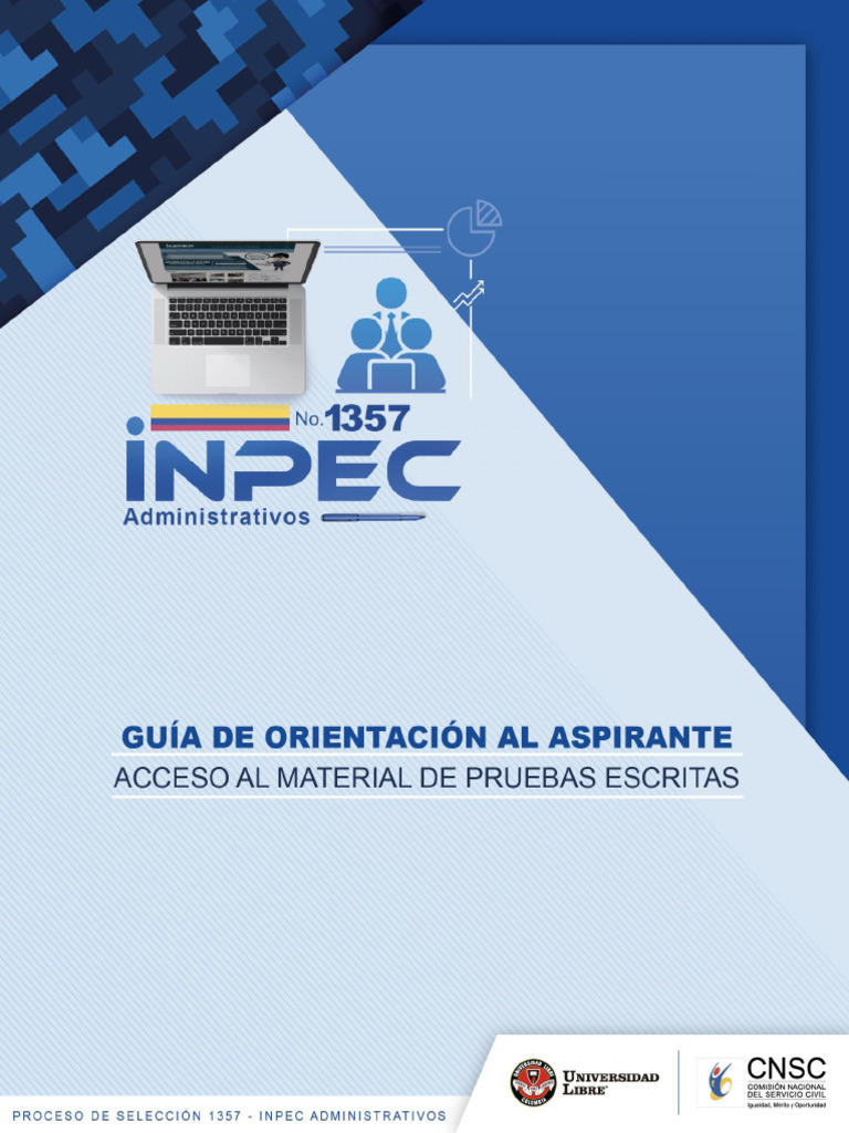 Inpec Guia De Orientacion Al Aspirante Acceso Pdf