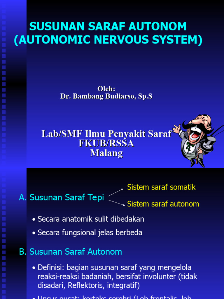 Struktur dan Fungsi Saraf Autonom | PDF