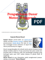 Pengetahuan Dasar Motor Penggerak