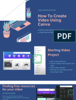 Create Video Using Canva