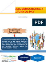 Convivencia Democrática - Cultura de Paz