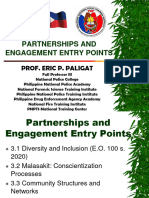 Partnerships and Engagement Entry Points