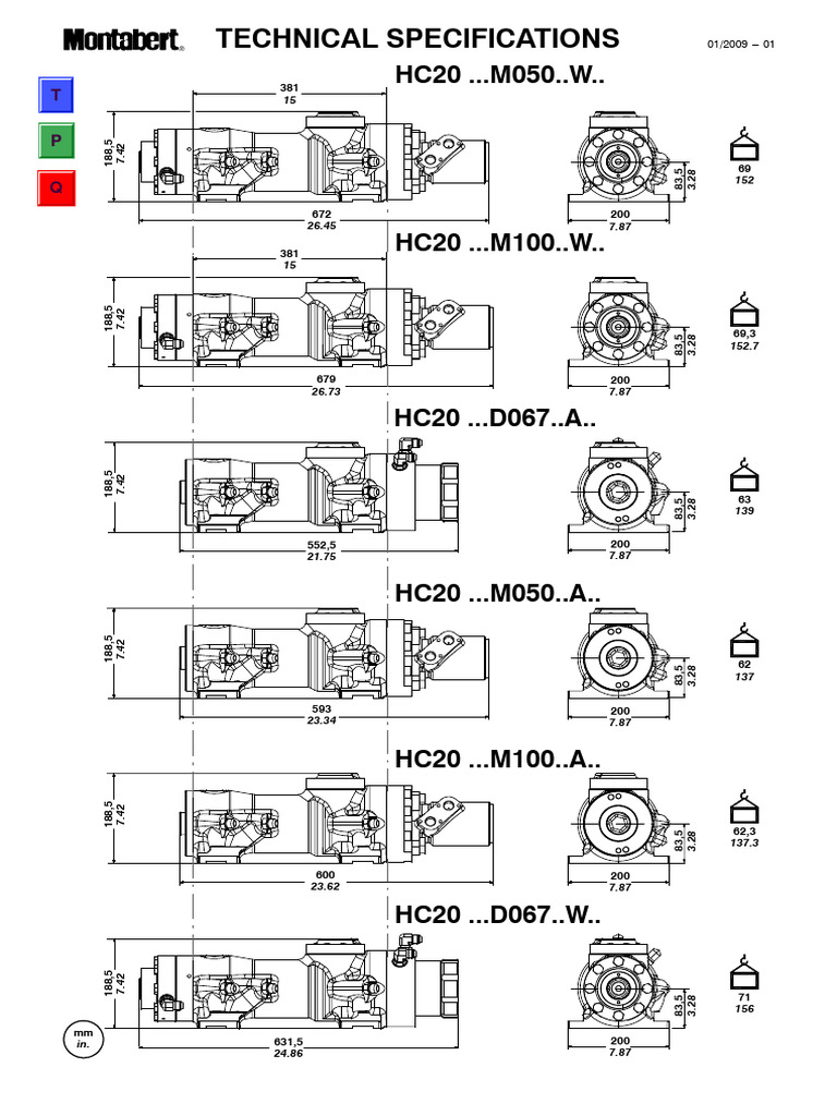 HC20 - Technical Specs - New | PDF