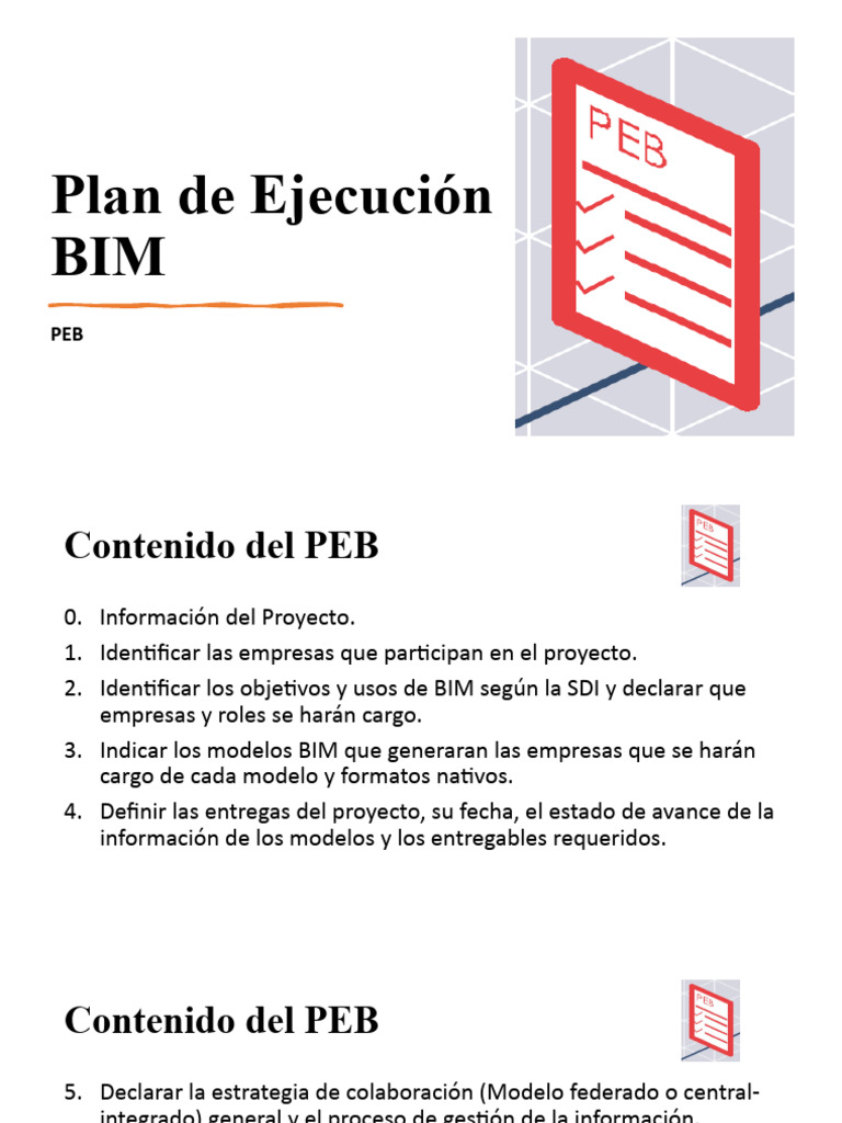 Plan de Ejecución BIM y PEB | PDF | Crecimiento personal y profesional ...