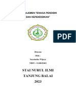 10 Makalah Manajemen Pendidik Dan Tenaga Kependidikan