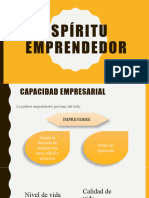 Espiritu Emprendedor