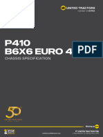 P410 B6X6 Euro 4: Chassis Specification