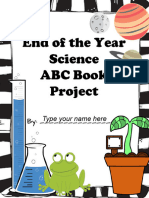 End of The Year Science ABC Book DIGITAL