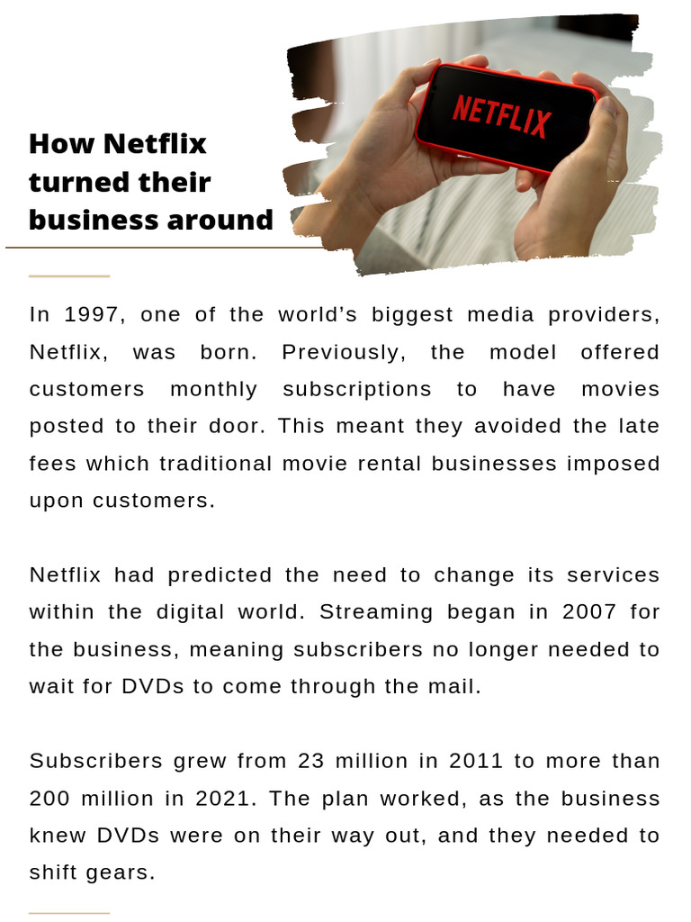 Netflix Reading Material | PDF