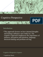 Cognitive Perspective 1