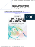 Test Bank For Concepts of Database Management 10th Edition Lisa Friedrichsen Joseph J Adamski Lisa Ruffolo Ellen Monk Joy L Starks Philip J Pratt Mary Z Last