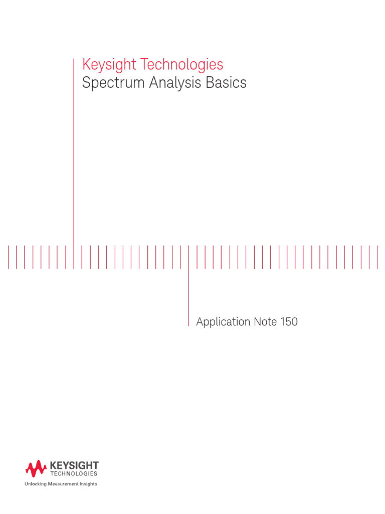 An150 Spectrum Analysis Basics 59520292 (2016) PDF