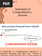 Statement of Comprehensive Income