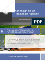 1. Planeación de Los Trabajos de Auditoria JR