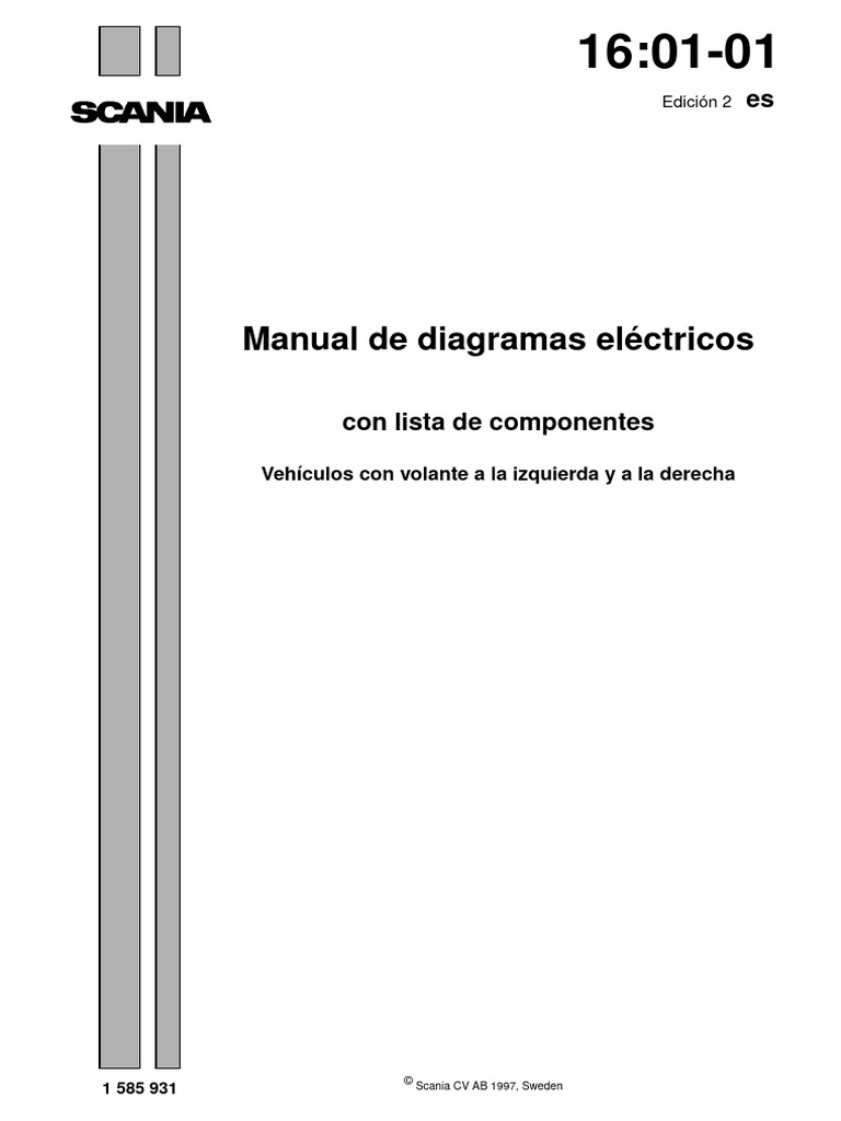 Scania Trucks Wiring Espanol | PDF | Sistema de freno antibloqueo
