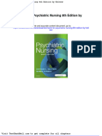 Test Bank For Psychiatric Nursing 8th Edition by Keltner