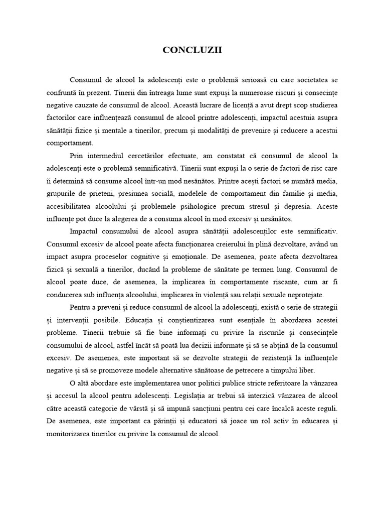 10 Concluzii | PDF