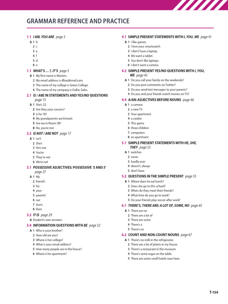 Evolve Level 1 Student's Book Overview | PDF