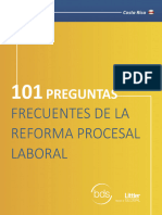 BDS - 101 PREGUNTAS FRECUENTES DE LA REFORMA PROCESAL LABORAL