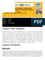 Modul Ajar Bahasa Indonesia - Mendeskripsikan Keindahan Alam - Fase D